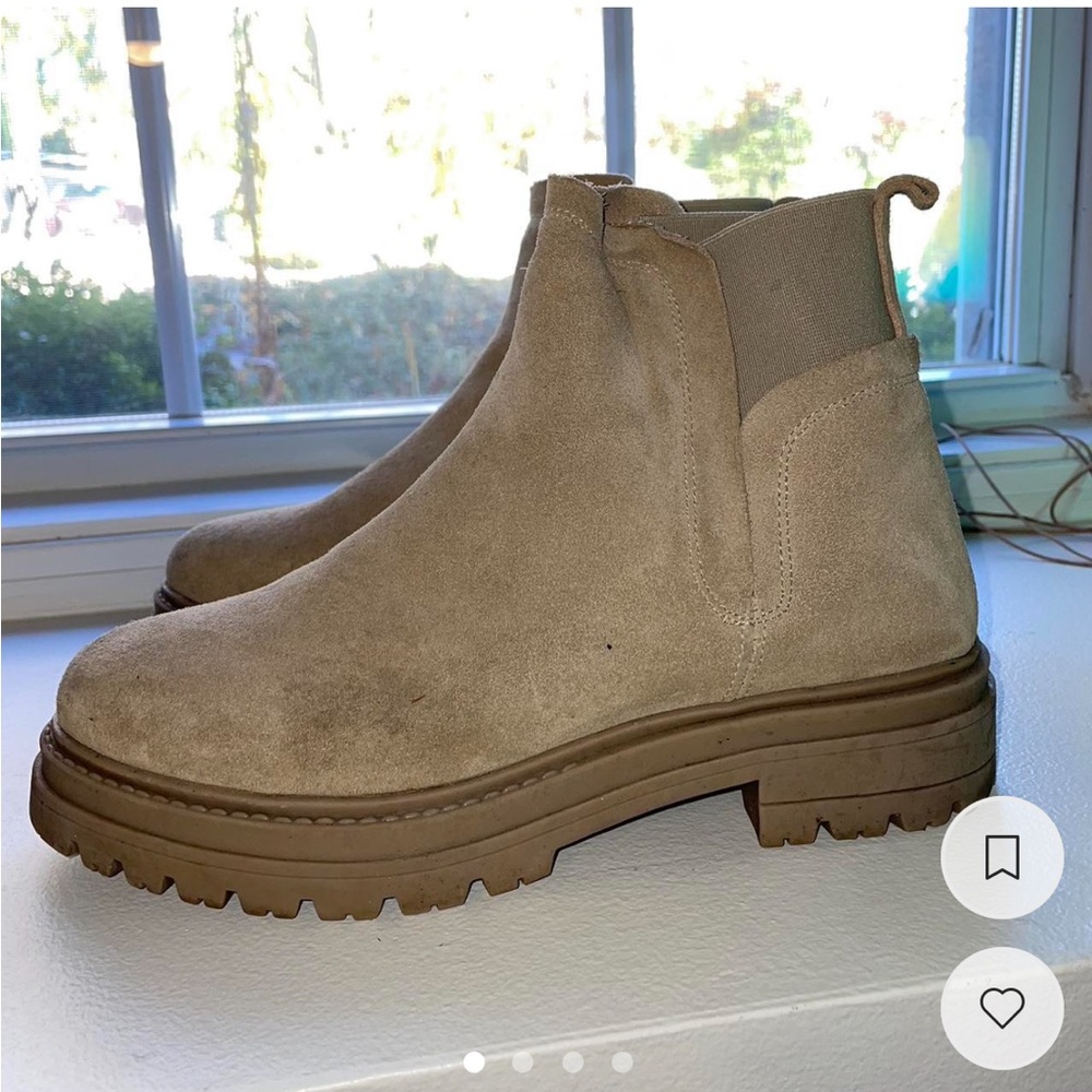 Steve Madden Moira suede Chelsea Boots